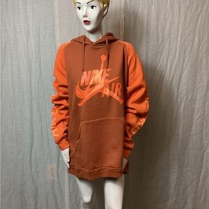 NWT Nike Air Jordan MJ Jumpman classic Fleece pullover hoodie; Size: XXL